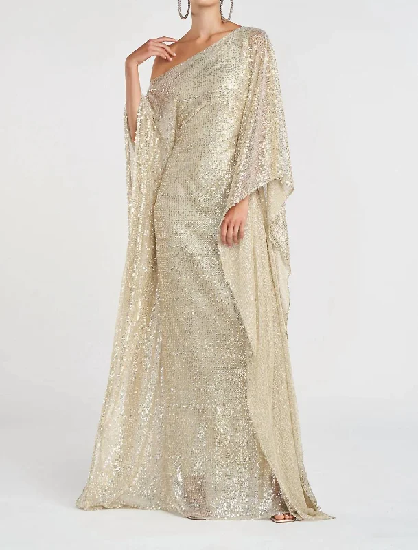 Women's Trendy Outfits Dee Gown In Champagne