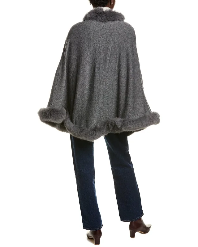 Women's Evening Attire La Fiorentina Wool-Blend Cape