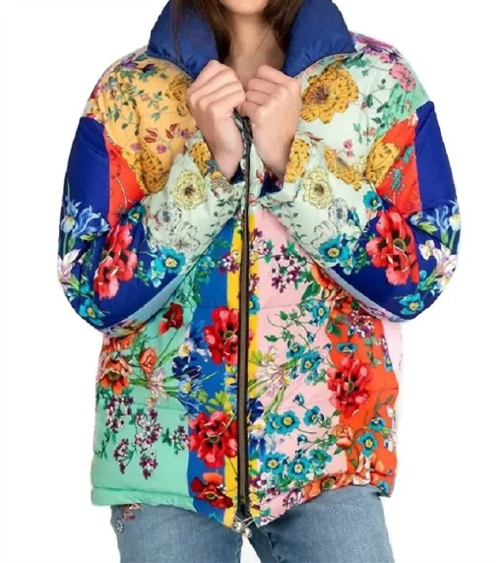 Modern Women's Wardrobe Essentials Marcel Parka Jacket In Multi