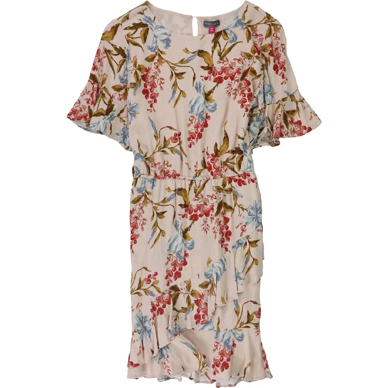 Affordable Women's Outfit Vince Camuto Womens Floral Blouson Dress