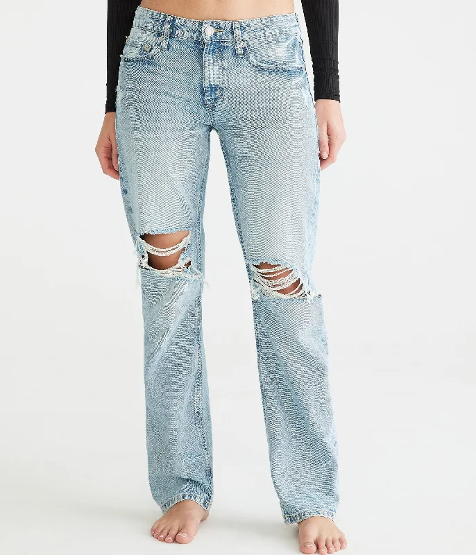 Flash Sales This Week Aeropostale Knd Low-Rise Baggy Jean