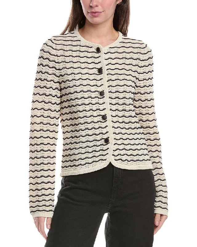 Online Impressions Boutique rag & bone Elisa Stripe Cardigan