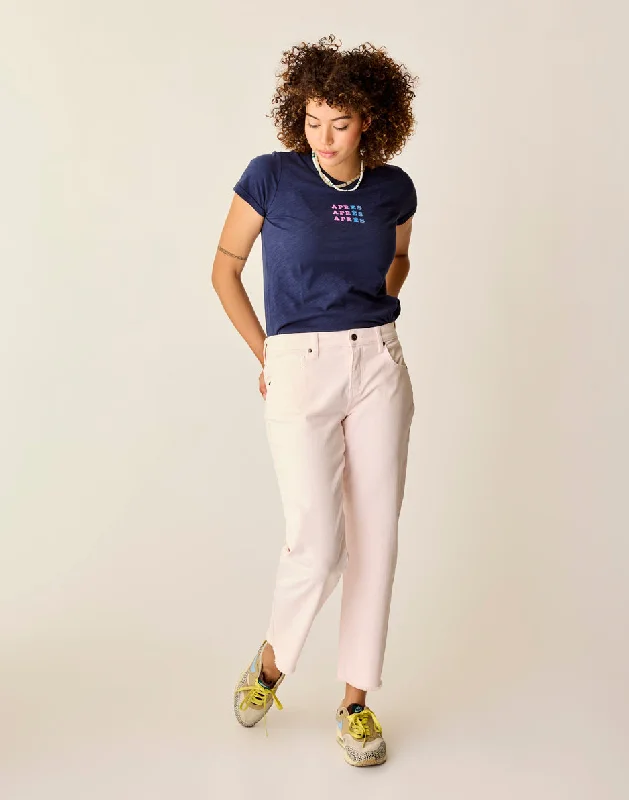 Women's Cozy Winter Attire Austin Crop Jean: Pastel