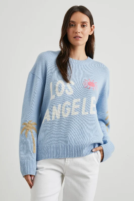 Formal Garments For Women OLIVIA SWEATER - LOS ANGELES BLUE