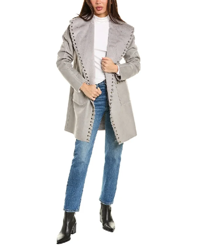 Women's Effortless Casual Outfit Stella + Lorenzo Whipstitch Jacket