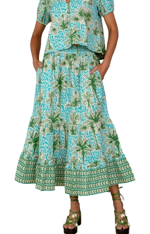 Best Boutiques Online Surrey Skirt In Island Palm