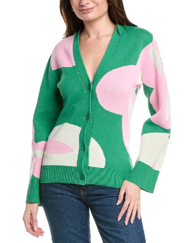 Women's Trendy Casual Outfit Marimekko Tyrske Cardigan