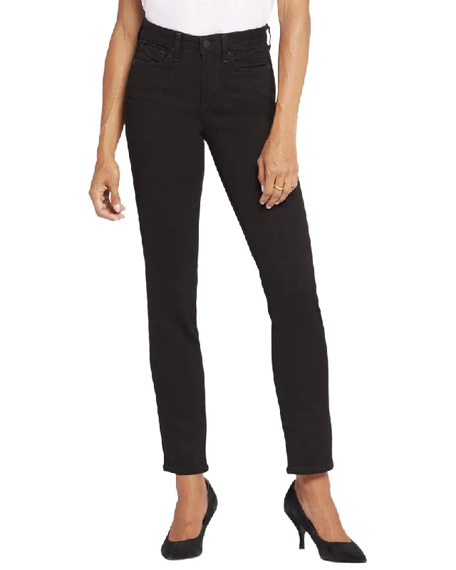 Women's Outdoor Activity Garments NYDJ Petite Sheri Black Slim Jean