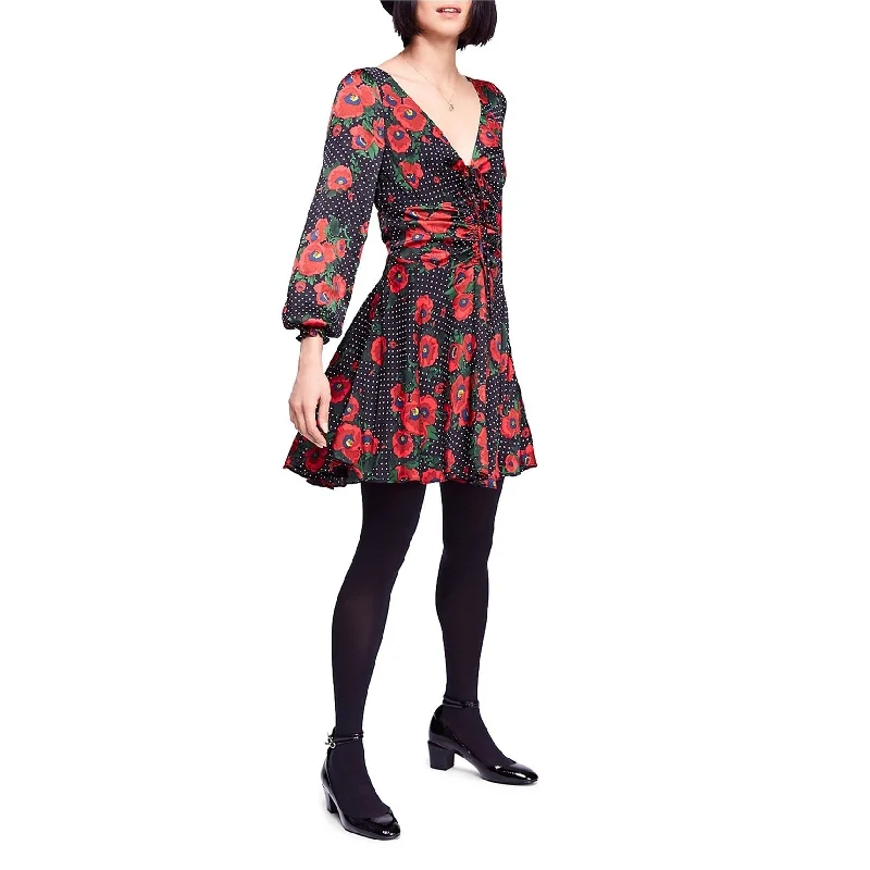 Casual Apparel For Women Free People Womens Floral Fit & Flare Dress