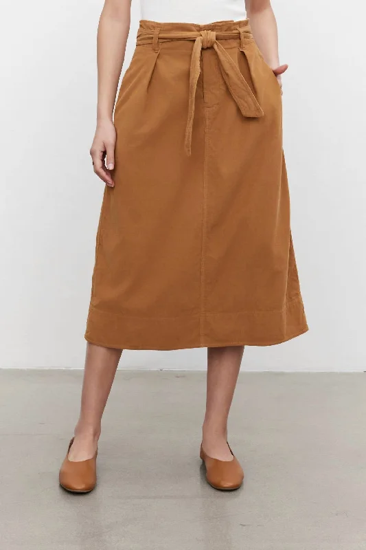 Women's Comfortable Clothes For Weekends Kennedy Skirt In Clove