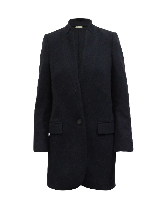 Women's Formal Wear Stella Mccartney Bryce Coat in Navy Wool