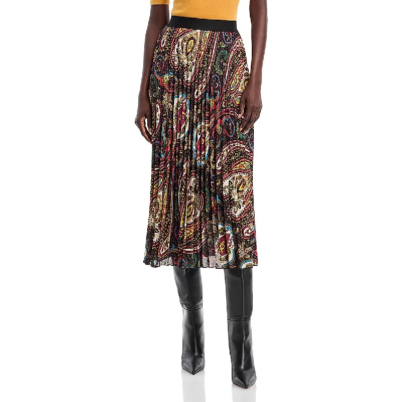 Women's Trendy Clothes Womens Printed Polyester Maxi Skirt