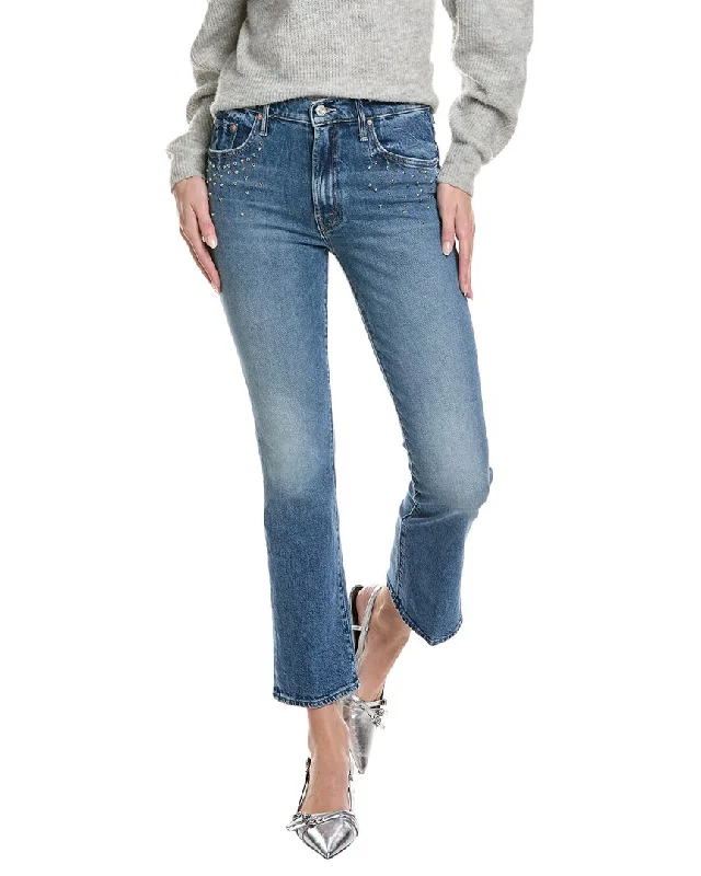 Women's Comfy Attire For Lounging MOTHER The Insider Flood High-Rise Metal Magic Bootcut Jean